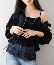 SpRay（スプレイ）の「カップ付テレコレイヤードキャミ（キャミソール）」