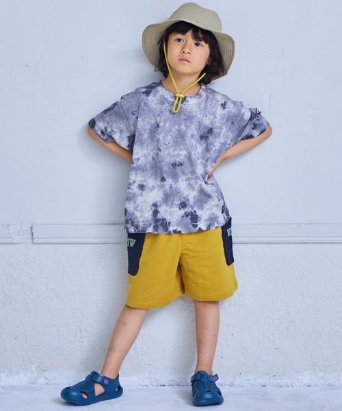 LSP WOW（エルエスピーワオ）の「【LSP WOW!】両面ミニ裏毛ハーフパンツ（その他パンツ・キッズ・ブラック/モカ/マスタード/グリーン/ブルー/ピンク/カーキ/レッド/グレー/パープル・90/100/110/120/80/130）」の13枚目の写真