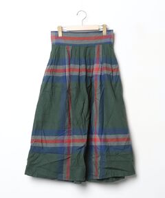 セール】MEDI TWIN CHEETAH FAKE SCARF SKIRT（スカート）｜Ameri