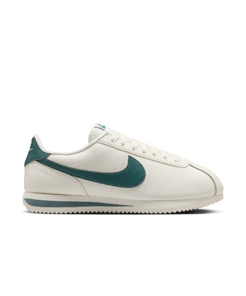 NIKE(ナイキ)の「NIKE W Cortez Leather(ナイキ コルテッツ レザー)(スニーカー・レディース・ホワイト系・23.5cm/23cm/29cm/28.5cm/28cm/27.5cm/27cm/26.5cm/26cm/25.5cm/25cm/24.5cm/24cm)」の3枚目の写真