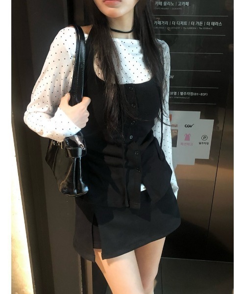 Side shirring button‑down shirt (сидширинг ботворн‑холтер)