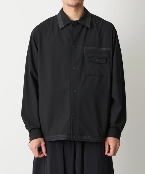 WHITE MOUNTAINEERING（ホワイトマウンテニアリング）の「【White Mountaineering/ホワイトマウンテニアリング】MID GUSSET SLEEVE BLOUSON（ブルゾン・メンズ・ブラック・2/1/0）」の2枚目の写真