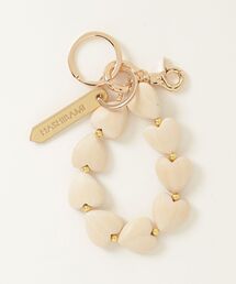 HASHIBAMI | HASHIBAMI/ハート型ウッド ハンドストラップ(キーホルダー)