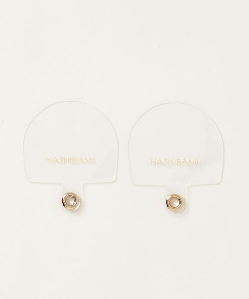 HASHIBAMI（ハシバミ）の「HASHIBAMI/ハート型ウッド ハンドストラップ（キーホルダー・レディース・ゴールド/シルバー・FREE）」の4枚目の写真