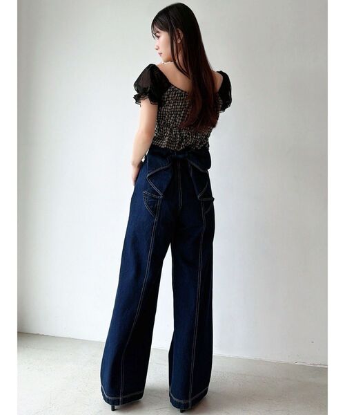 RESEXXY（リゼクシー）の「チュールレイヤードトップス（シャツ/ブラウス・レディース・その他1/ミント/ホワイト・FREE）」の8枚目の写真