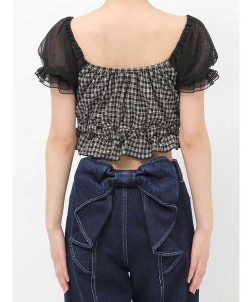 RESEXXY（リゼクシー）の「チュールレイヤードトップス（シャツ/ブラウス・レディース・その他1/ミント/ホワイト・FREE）」の20枚目の写真