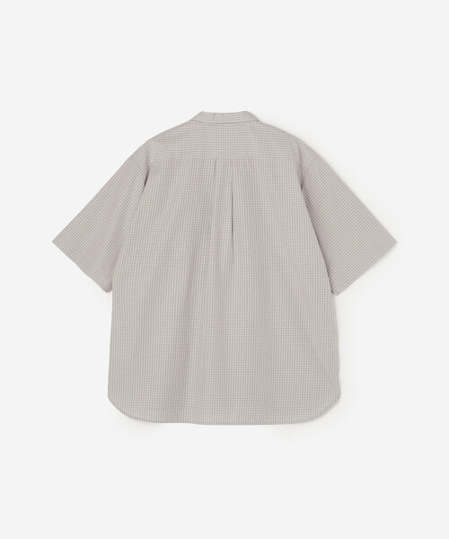 DANTON(ダントン)の「DANTON | コットンポプリン 半袖ワークシャツ PLAID MEN(シャツ/ブラウス・メンズ・グレー系その他/ブラウン系その他・42/40/38)」の11枚目の写真
