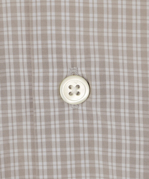 DANTON(ダントン)の「DANTON | コットンポプリン 半袖ワークシャツ PLAID MEN(シャツ/ブラウス・メンズ・グレー系その他/ブラウン系その他・42/40/38)」の16枚目の写真