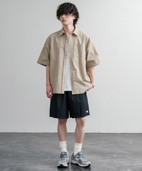 THE NORTH FACE(ザノースフェイス)の「THE NORTH FACE ザ・ノースフェイス CLASS V PATHFINDER PU 撥水 吸汗速乾 リップストップナイロンワイドショートパンツ(その他パンツ・メンズ・ブラック/ネイビー/イエロー・M/L)」の21枚目の写真