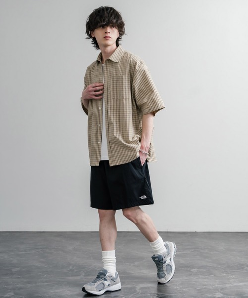THE NORTH FACE(ザノースフェイス)の「THE NORTH FACE ザ・ノースフェイス CLASS V PATHFINDER PU 撥水 吸汗速乾 リップストップナイロンワイドショートパンツ(その他パンツ・メンズ・ブラック/ネイビー/イエロー・M/L)」の22枚目の写真