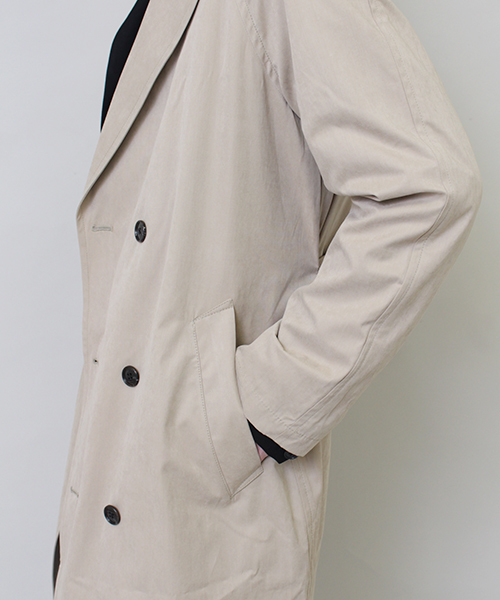 Lui's(ルイス)の「Lui's(ルイス) トレンチコート(トレンチコート・メンズ・ベージュ/オリーブ・SMALL/MEDIUM)」の6枚目の写真