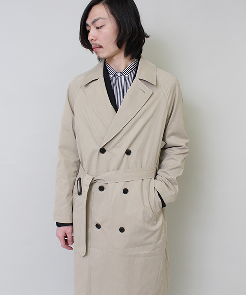 Lui's(ルイス)の「Lui's(ルイス) トレンチコート(トレンチコート・メンズ・ベージュ/オリーブ・SMALL/MEDIUM)」の7枚目の写真