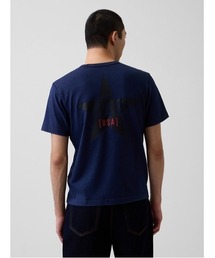 GAP(�M���b�v)��Gap × Sean Wotherspoon �����b�N�X�t�B�b�g �O���t�B�b�NT�V���c(T�V���c/�J�b�g�\�[)