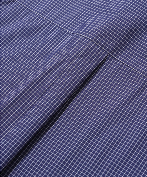 MOIF（モイフ）の「[SS26] UNIFORM H/S SHIRT / BLUE GRID（シャツ/ブラウス・メンズ・その他・1(S)/2(M)/3(L)）」の12枚目の写真