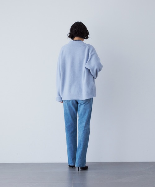 YANUK(ヤヌーク)の「Low Rise スリムストレート "LOUISE"(デニムパンツ・レディース・ブルー・26inch/24inch/23inch/22inch/21inch/25inch)」の6枚目の写真