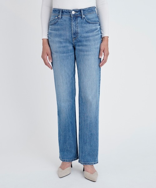 YANUK(ヤヌーク)の「Low Rise スリムストレート "LOUISE"(デニムパンツ・レディース・ブルー・26inch/24inch/23inch/22inch/21inch/25inch)」の7枚目の写真