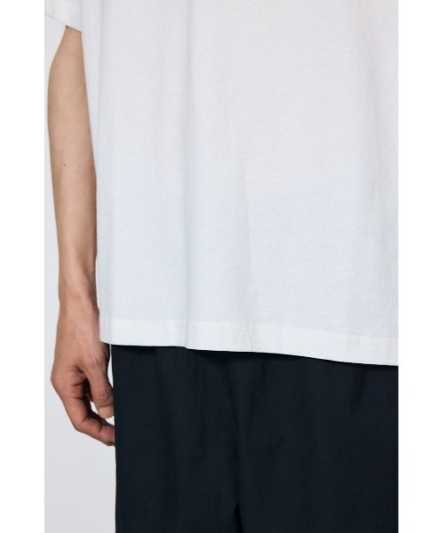 AZUL by moussy(アズールバイマウジー)の「ボックスロゴTシャツ 半袖 夏服 秋服 春服 ストリート系(Tシャツ/カットソー・メンズ・サックスブルー/ホワイト/ライトグレー・SMALL/MEDIUM/LARGE)」の20枚目の写真