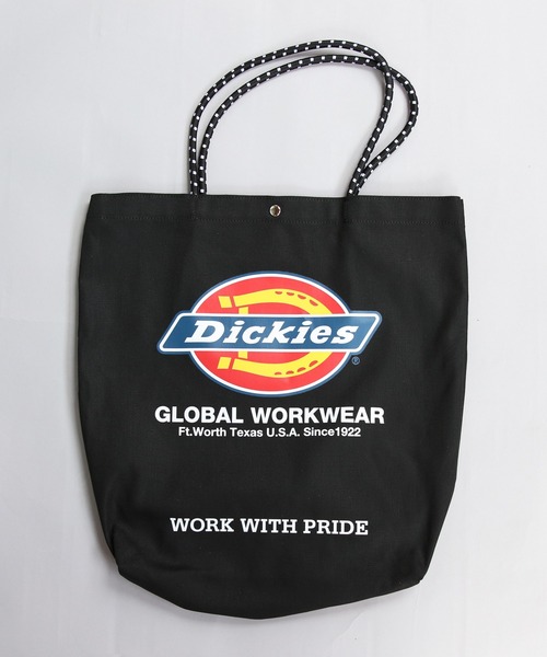 Dickies（ディッキーズ）の「ロゴプリントロープトートバック（トートバッグ・メンズ・ホワイト×グリーン/ブラック×ブラック/ホワイト系その他/ブラック系その他・FREE）」の3枚目の写真