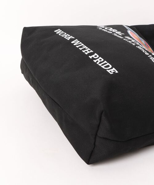 Dickies（ディッキーズ）の「ロゴプリントロープトートバック（トートバッグ・メンズ・ホワイト×グリーン/ブラック×ブラック/ホワイト系その他/ブラック系その他・FREE）」の7枚目の写真