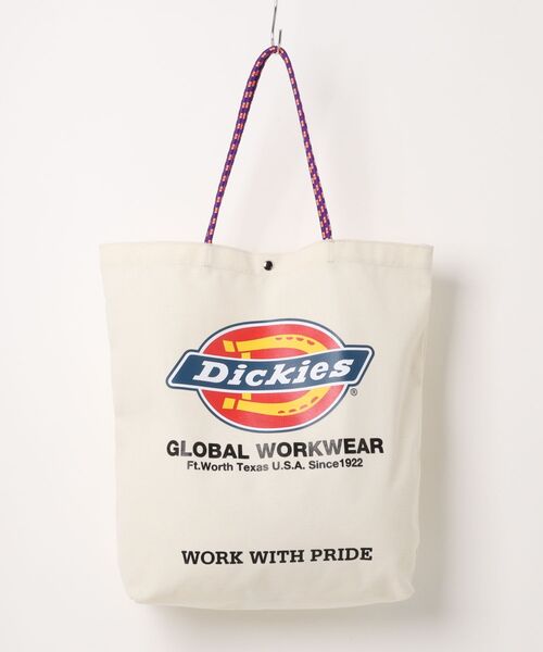 Dickies（ディッキーズ）の「ロゴプリントロープトートバック（トートバッグ・メンズ・ホワイト×グリーン/ブラック×ブラック/ホワイト系その他/ブラック系その他・FREE）」の19枚目の写真