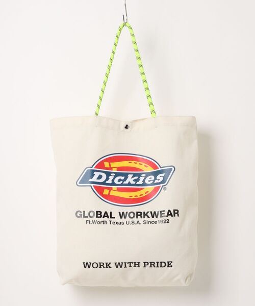 Dickies（ディッキーズ）の「ロゴプリントロープトートバック（トートバッグ・メンズ・ホワイト×グリーン/ブラック×ブラック/ホワイト系その他/ブラック系その他・FREE）」の20枚目の写真