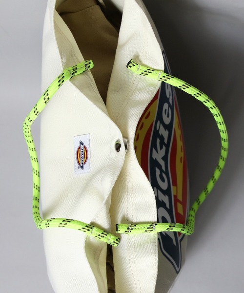 Dickies（ディッキーズ）の「ロゴプリントロープトートバック（トートバッグ・メンズ・ホワイト×グリーン/ブラック×ブラック/ホワイト系その他/ブラック系その他・FREE）」の18枚目の写真