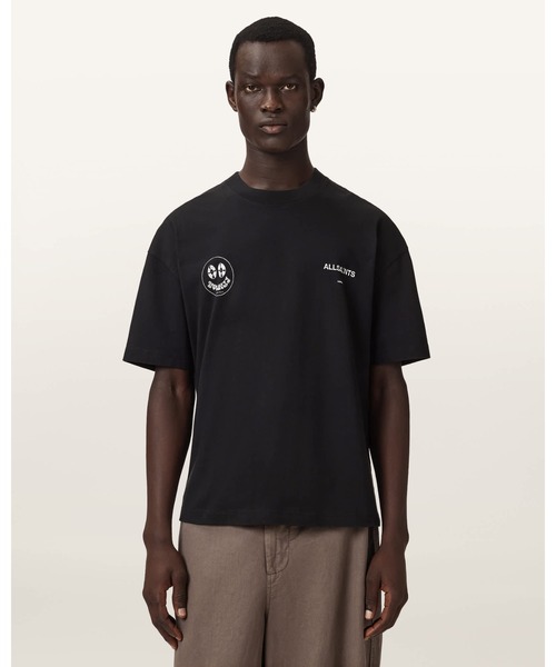 セール】SPINNER OVERSIZED SHORT SLEEVE GRAPHIC T-SHIRT | SPINNER