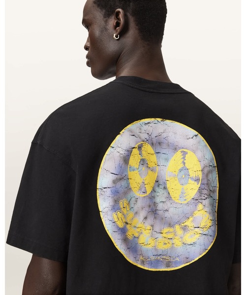 セール】SPINNER OVERSIZED SHORT SLEEVE GRAPHIC T-SHIRT | SPINNER