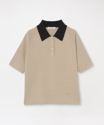ニットポロ