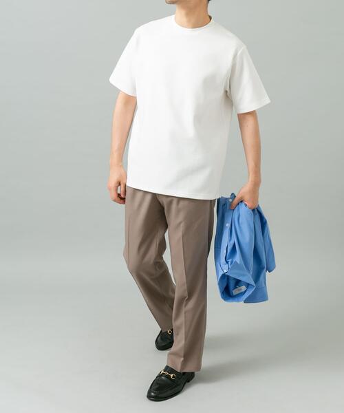 URBAN RESEARCH ROSSO MEN(アーバンリサーチロッソメン)の「『接触冷感/速乾』『XLサイズあり』ハイパフォーマンスSTANDARDポンチTシャツ(Tシャツ/カットソー・メンズ・ホワイト/ネイビー/ブラック/グレー系その他/チャコールグレー・SMALL/MEDIUM/LARGE/X-LARGE)」の17枚目の写真