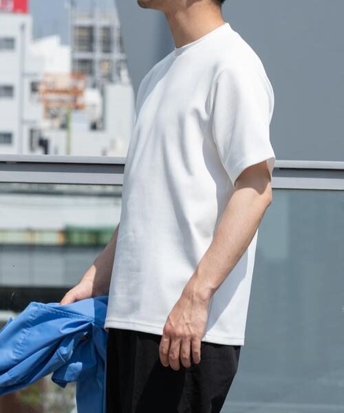URBAN RESEARCH ROSSO MEN(アーバンリサーチロッソメン)の「『接触冷感/速乾』『XLサイズあり』ハイパフォーマンスSTANDARDポンチTシャツ(Tシャツ/カットソー・メンズ・ホワイト/ネイビー/ブラック/グレー系その他/チャコールグレー・SMALL/MEDIUM/LARGE/X-LARGE)」の21枚目の写真