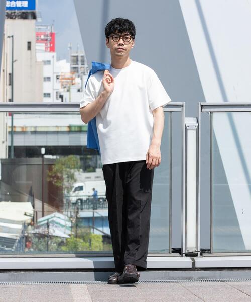 URBAN RESEARCH ROSSO MEN(アーバンリサーチロッソメン)の「『接触冷感/速乾』『XLサイズあり』ハイパフォーマンスSTANDARDポンチTシャツ(Tシャツ/カットソー・メンズ・ホワイト/ネイビー/ブラック/グレー系その他/チャコールグレー・SMALL/MEDIUM/LARGE/X-LARGE)」の22枚目の写真