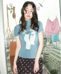 タグ無し新品 musubore ベッド柄 半袖 トップス　カットソー　Tシャツ ブランド古着】musubore｜ムスボレのTシャツ/カットソー古着通販