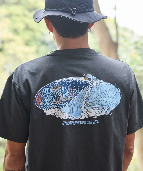 BILLABONG(ビラボン)の「BILLABONG メンズ MEGABASS SURF FLEX サーフTシャツ 【2026年夏モデル】(Tシャツ/カットソー・メンズ・ホワイト/ブラック系その他・LARGE/X-LARGE/MEDIUM)」の22枚目の写真