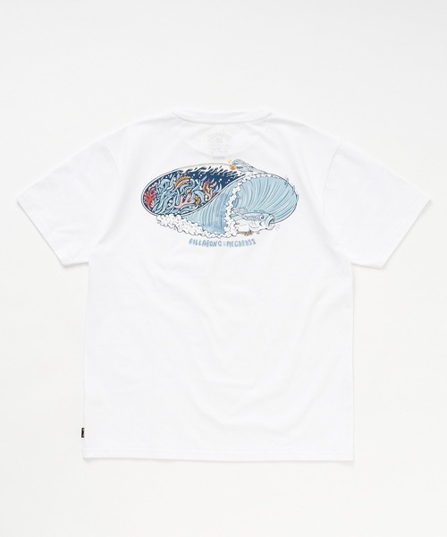 BILLABONG(ビラボン)の「BILLABONG メンズ MEGABASS SURF FLEX サーフTシャツ 【2026年夏モデル】(Tシャツ/カットソー・メンズ・ホワイト/ブラック系その他・LARGE/X-LARGE/MEDIUM)」の6枚目の写真