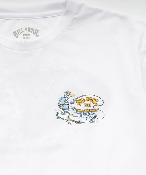 BILLABONG(ビラボン)の「BILLABONG メンズ MEGABASS SURF FLEX サーフTシャツ 【2026年夏モデル】(Tシャツ/カットソー・メンズ・ホワイト/ブラック系その他・LARGE/X-LARGE/MEDIUM)」の7枚目の写真