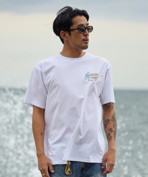 BILLABONG(ビラボン)の「BILLABONG メンズ MEGABASS SURF FLEX サーフTシャツ 【2026年夏モデル】(Tシャツ/カットソー・メンズ・ホワイト/ブラック系その他・LARGE/X-LARGE/MEDIUM)」の11枚目の写真