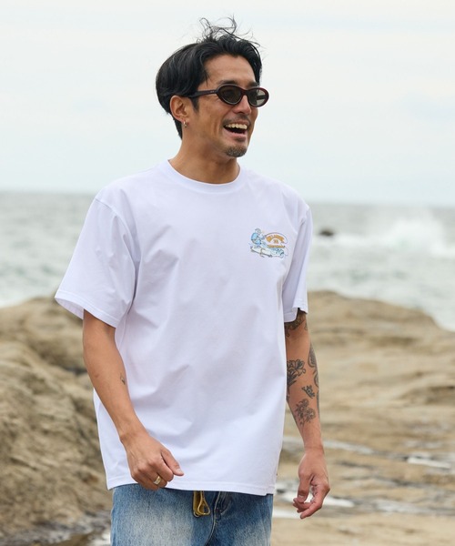 BILLABONG(ビラボン)の「BILLABONG メンズ MEGABASS SURF FLEX サーフTシャツ 【2026年夏モデル】(Tシャツ/カットソー・メンズ・ホワイト/ブラック系その他・LARGE/X-LARGE/MEDIUM)」の12枚目の写真