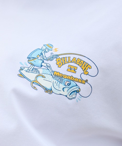BILLABONG(ビラボン)の「BILLABONG メンズ MEGABASS SURF FLEX サーフTシャツ 【2026年夏モデル】(Tシャツ/カットソー・メンズ・ホワイト/ブラック系その他・LARGE/X-LARGE/MEDIUM)」の13枚目の写真