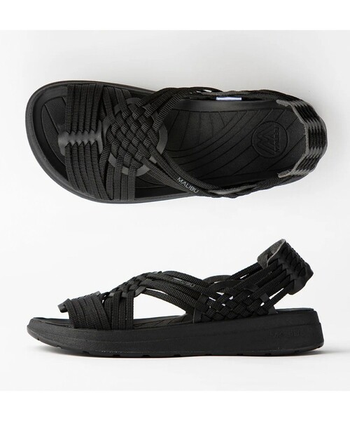 MALIBU SANDALS（マリブサンダルズ）の「【MALIBU SANDALS/マリブサンダルズ】CANYON（サンダル・メンズ・ブラック・9/8）」の5枚目の写真
