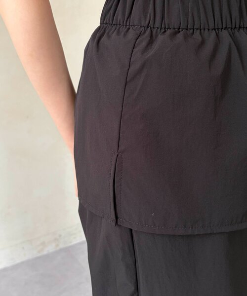 Chez toi(シェトワ)の「フレア重ねパンツ(その他パンツ・レディース・ライトグレー/ブラック/ライトベージュ・FREE)」の16枚目の写真