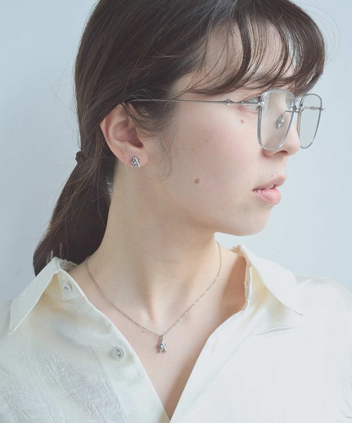 I am I in fact...（アイアムアイインファクト）の「SOFBO PIERCE（ピアス（両耳用）・レディース・ゴールド/シルバー・FREE）」の5枚目の写真