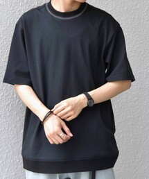 セール】SHIPS any:〈接触冷感〉マルチ ボーダー ポケット Tシャツ