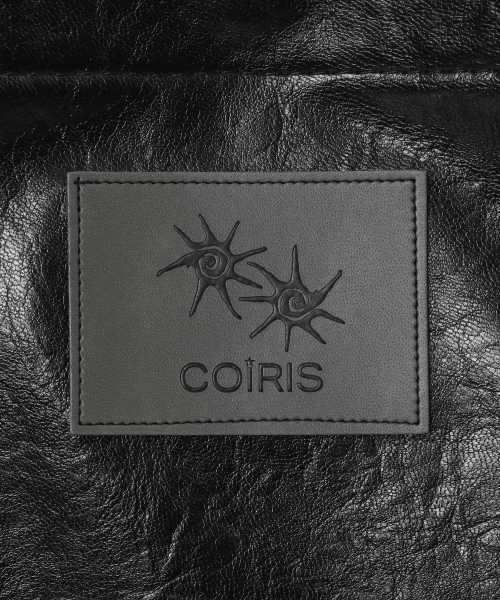 COIRIS（コイリス）の「[ポーチプレゼント] ルービックスレザーショルダーバッグ（ショルダーバッグ・レディース・ブラック・FREE）」の5枚目の写真