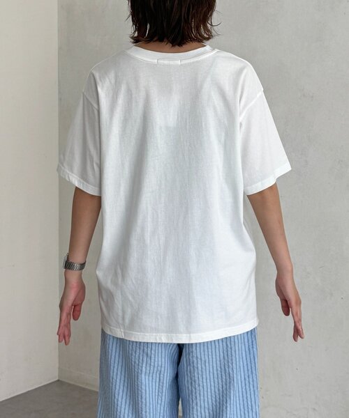CPCM(シーピーシーエム)の「アソートアップリケT(Tシャツ/カットソー・レディース・ネイビー/イエロー/グレー/レッド/ホワイト・FREE)」の14枚目の写真