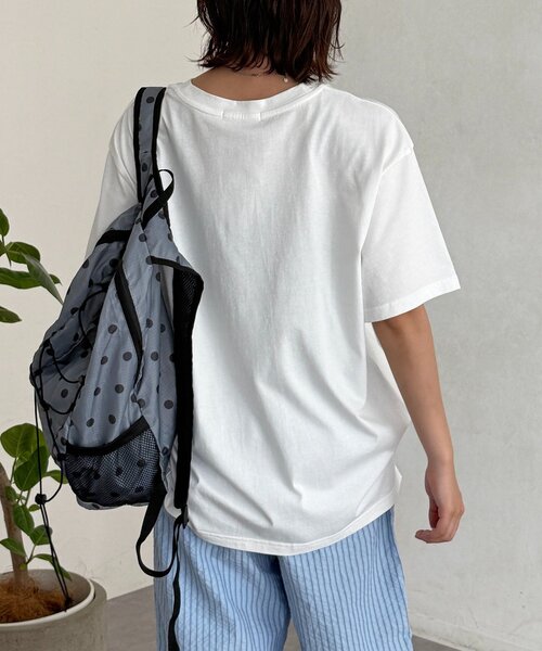 CPCM(シーピーシーエム)の「アソートアップリケT(Tシャツ/カットソー・レディース・ネイビー/イエロー/グレー/レッド/ホワイト・FREE)」の16枚目の写真