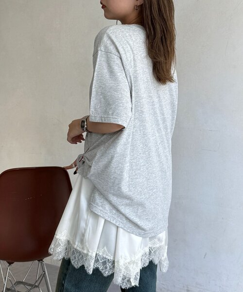 CPCM(シーピーシーエム)の「アソートアップリケT(Tシャツ/カットソー・レディース・ネイビー/イエロー/グレー/レッド/ホワイト・FREE)」の20枚目の写真