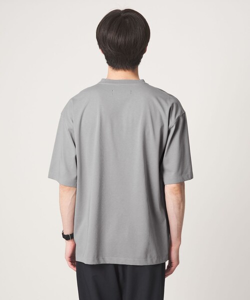 green label relaxing(グリーンレーベルリラクシング)の「【別注/WEB限定】<3/2 WORKS>GLR ユーティリティ 半袖 Tシャツ カットソー(Tシャツ/カットソー・メンズ・ワイン/ライトグレー/オフホワイト/ブラック・S/M/L/XL)」の10枚目の写真