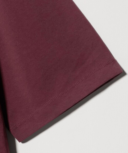 green label relaxing(グリーンレーベルリラクシング)の「【別注/WEB限定】<3/2 WORKS>GLR ユーティリティ 半袖 Tシャツ カットソー(Tシャツ/カットソー・メンズ・ワイン/ライトグレー/オフホワイト/ブラック・S/M/L/XL)」の14枚目の写真