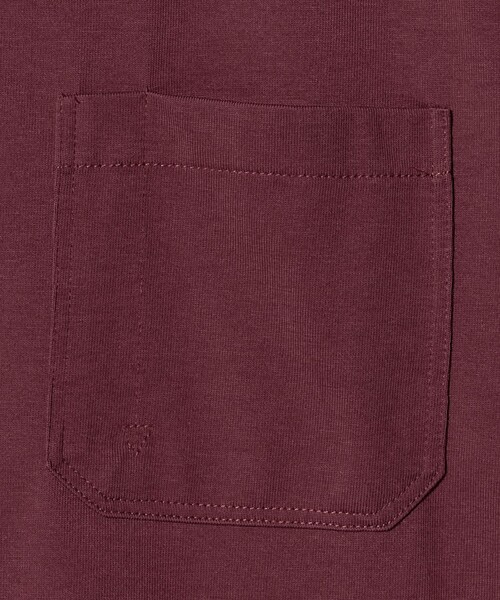 green label relaxing(グリーンレーベルリラクシング)の「【別注/WEB限定】<3/2 WORKS>GLR ユーティリティ 半袖 Tシャツ カットソー(Tシャツ/カットソー・メンズ・ワイン/ライトグレー/オフホワイト/ブラック・S/M/L/XL)」の15枚目の写真